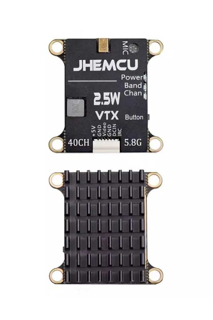 JHEMCU VTX2W5 5.8GHz 2.5W FPV video transmitter
